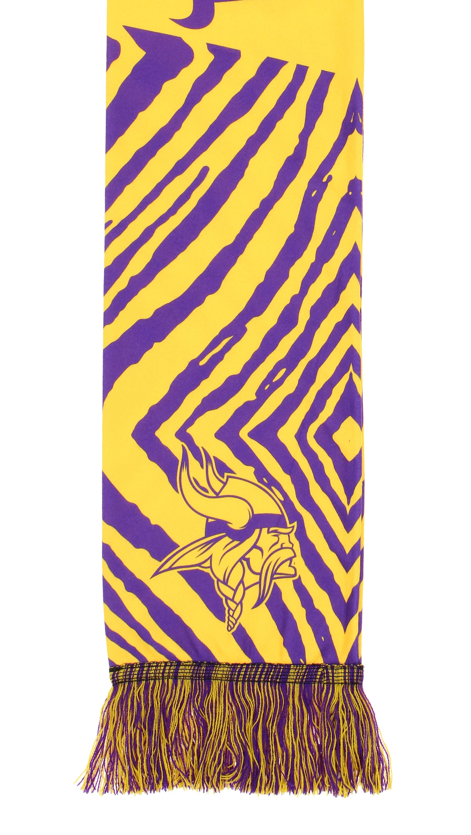 FOCO X Zubaz NFL Collab 3 Pack Glove Scarf & Hat Outdoor Winter Set, Minnesota Vikings