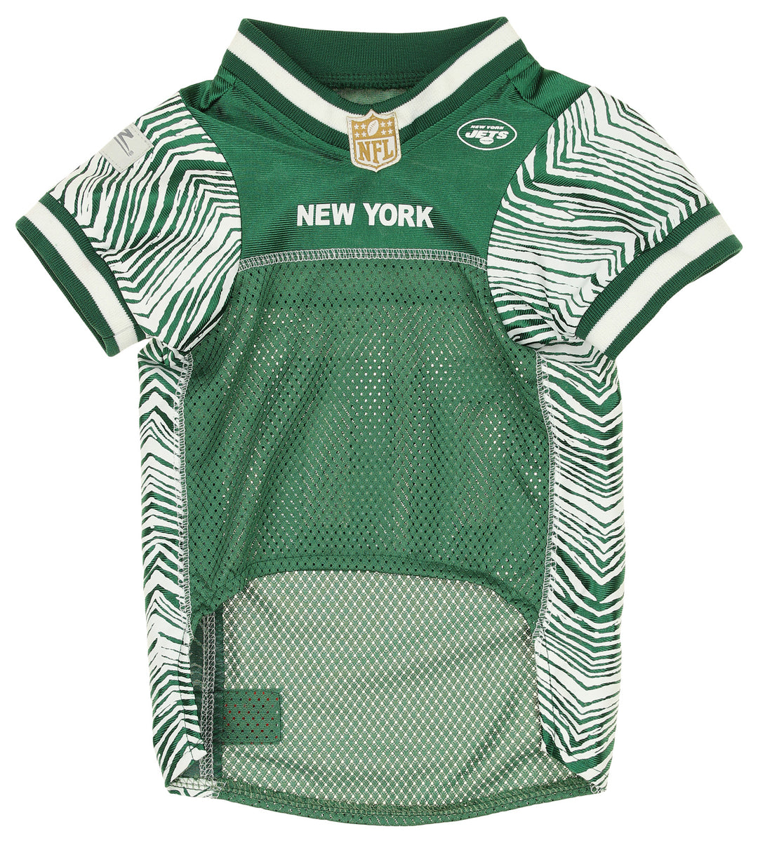 Zubaz X Pets First NFL New York Jets Jersey For Dogs & Cats, Large