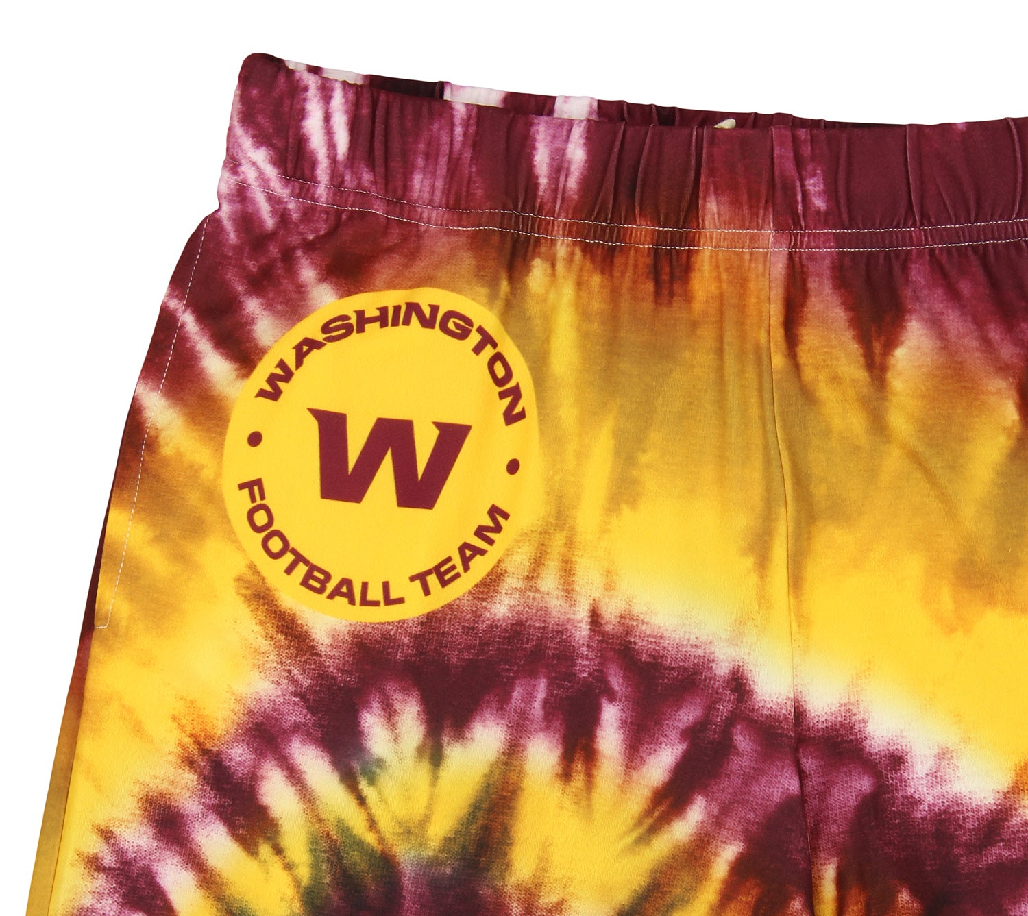 Zubaz Men's WASHINGTON FOOTBALL TEAM TEAM COLOR TIE DYE PANT Medium