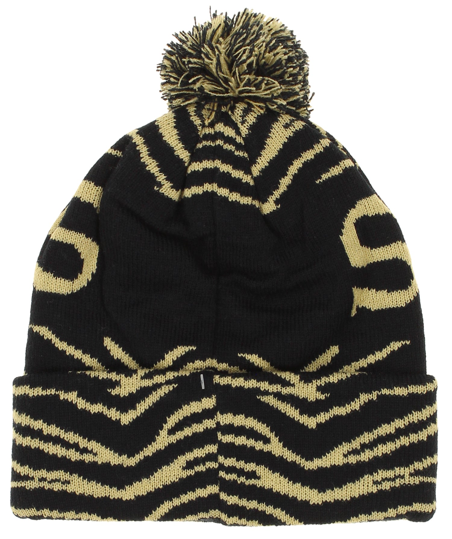 FOCO X Zubaz NFL Collab 3 Pack Glove Scarf & Hat Outdoor Winter Set, New Orleans Saints