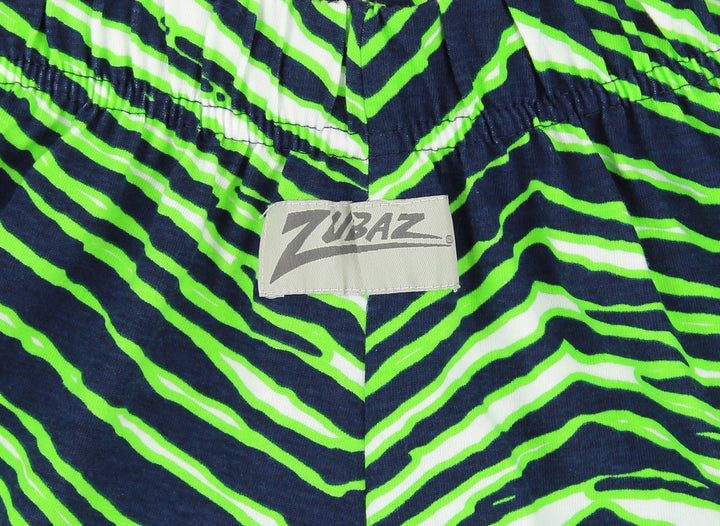 Zubaz NFL Men's Seattle Seahawks Zebra Left Hip Logo Track Pant
