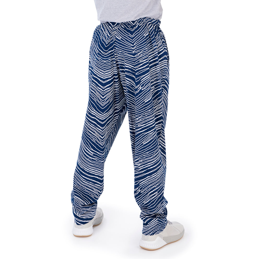 Zubaz NFL Men's Tennessee Titans Zebra Outline Comfy Pants