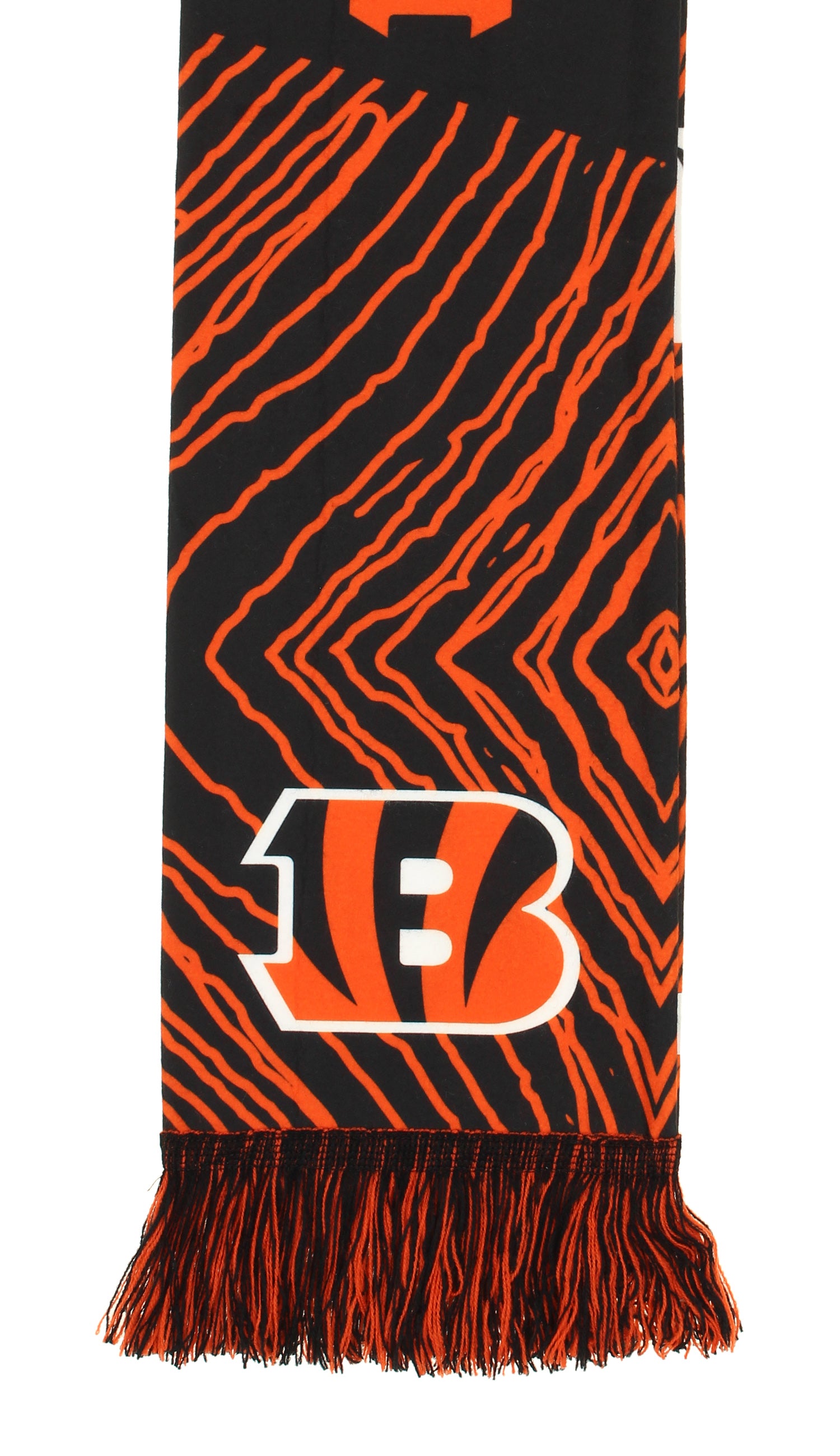 FOCO X Zubaz NFL Collab 3 Pack Glove Scarf & Hat Outdoor Winter Set, Cincinnati Bengals