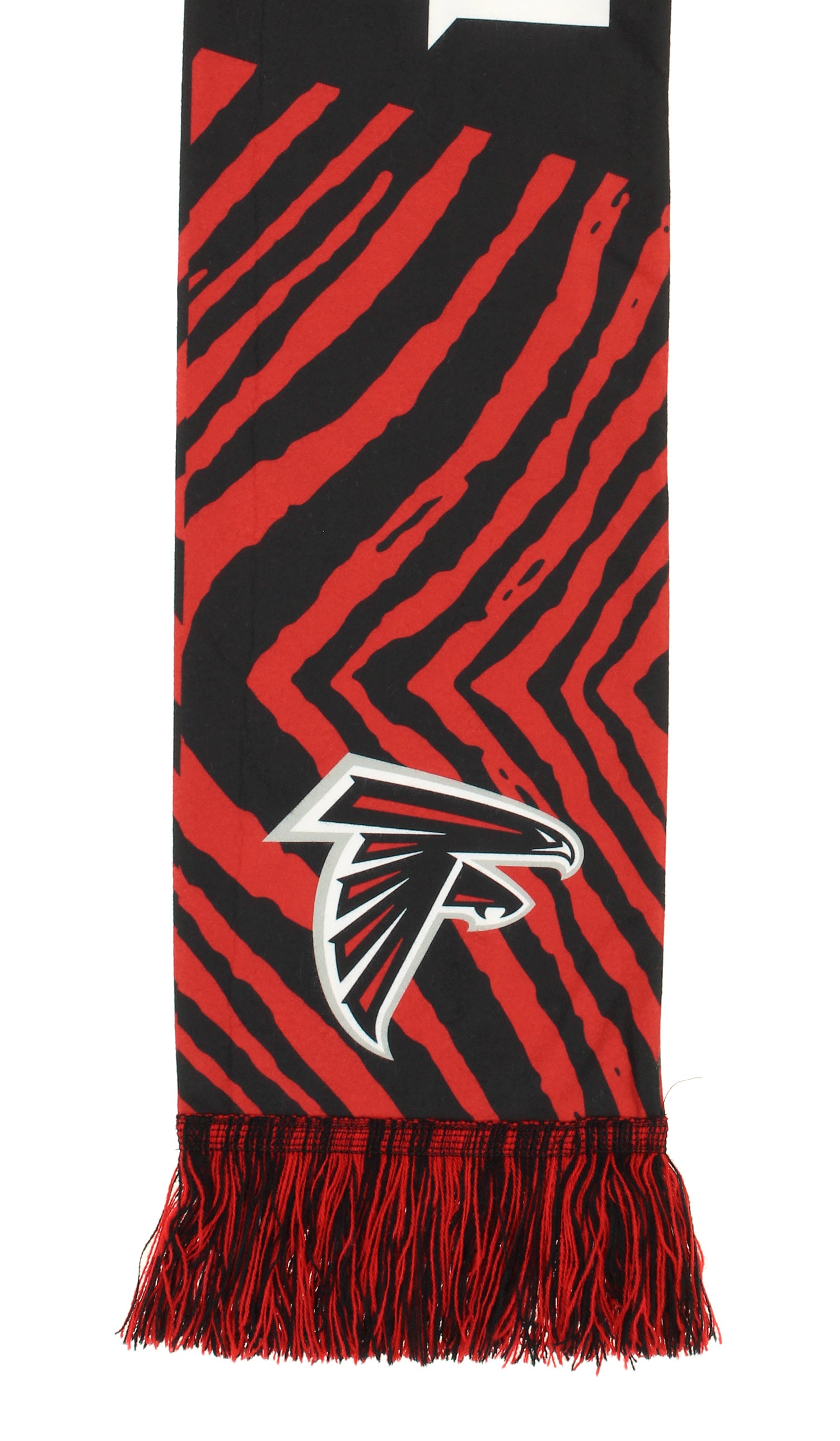 FOCO X Zubaz NFL Collab 3 Pack Glove Scarf & Hat Outdoor Winter Set, Atlanta Falcons